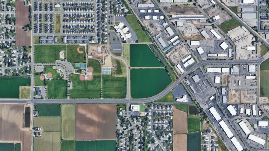 Ellison Park aerial